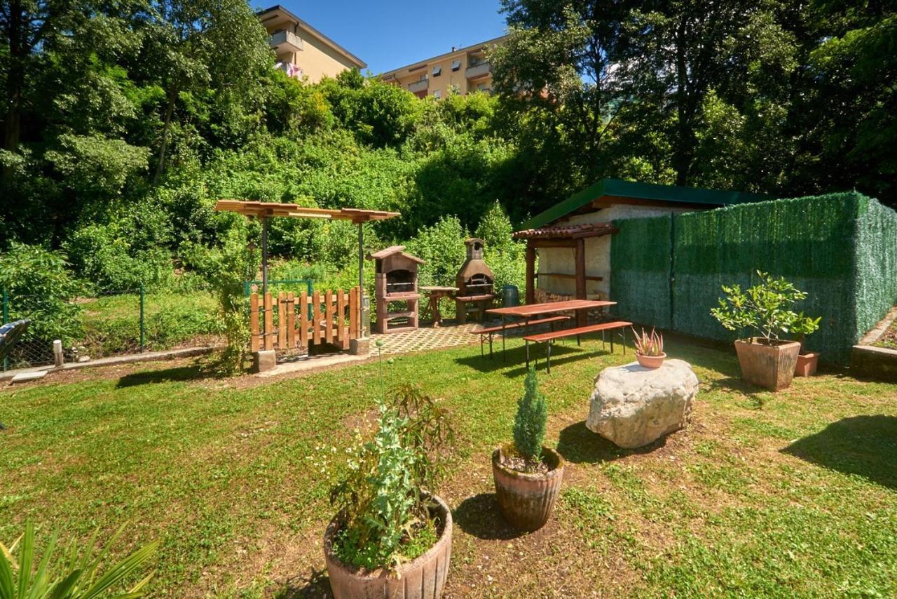 Ferienwohnung Casa Della Nonna Abbadia Lariana Exterior foto